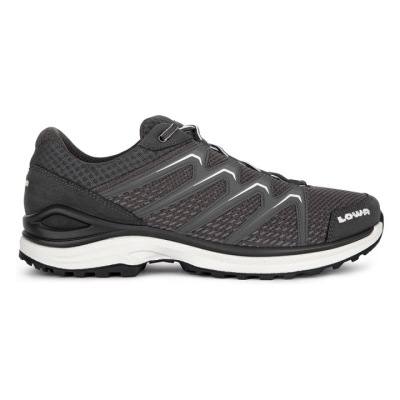 Lowa Maddox Heren - Sneakers Donkergrijs / Wit QXWTDU529